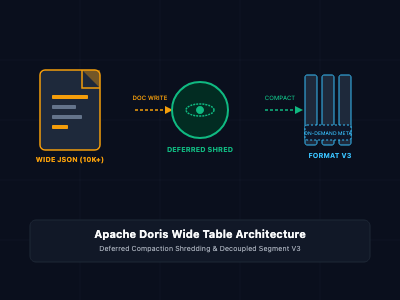 Beyond 10,000 Fields: Balancing Performance and Cost in Wide JSON with Apache Doris 4.1