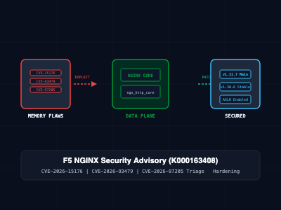 Critical NGINX Security Advisory: Analyzing CVE-2026-97205, CVE-2026-93479, and CVE-2026-15176