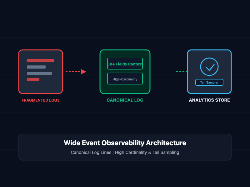Why Traditional Logging Fails: Building High-Cardinality Observability with Wide Events