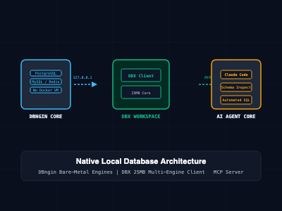 Zero-Docker Local Database Development: Pairing DBngin with DBX for Ultra-Fast Workflows