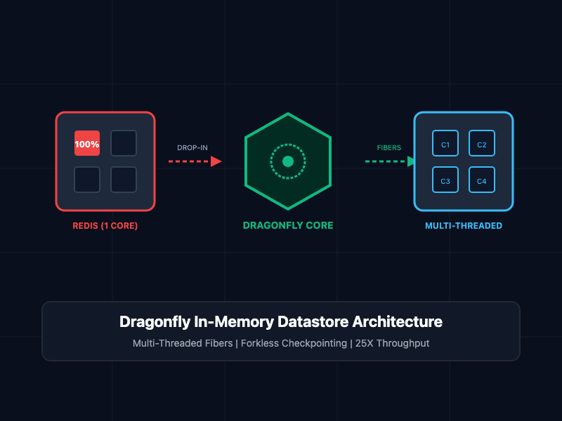 What Is Dragonfly? Architecting a 25X Faster Drop-In Redis Replacement