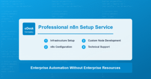 oDesk Team n8n Setup Service: Enterprise Automation for Teams Without Enterprise Resources